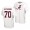 Alabama Crimson Tide Alex Leatherwood White Nike College Football Playoff T-Shirt