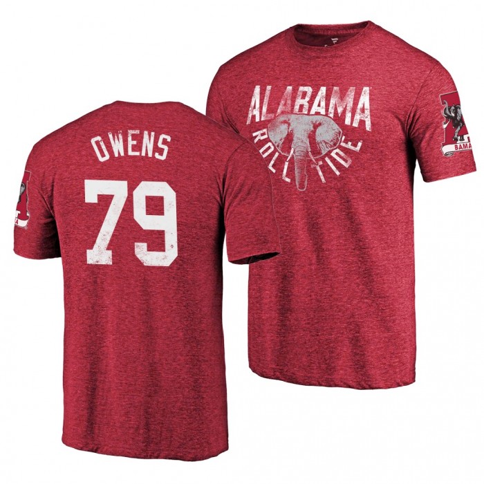 Alabama Crimson Tide Chris RS Owens Crimson 2019 Hometown Classic T-Shirt
