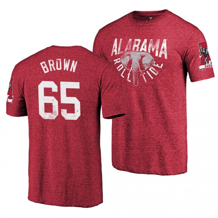 Alabama Crimson Tide Deonte Brown Crimson 2019 Hometown Classic T-Shirt
