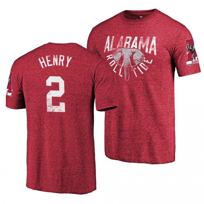 Alabama Crimson Tide Derrick Henry Crimson 2019 Hometown Classic T-Shirt