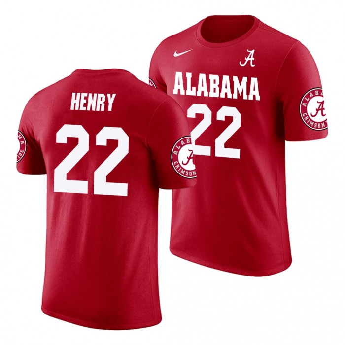 Alabama Crimson Tide Derrick Henry Red Future Stars Tennessee Titans Football T-Shirt