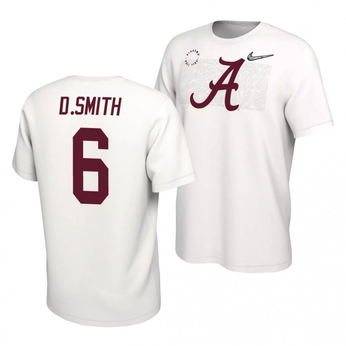 Alabama Crimson Tide DeVonta Smith White Nike College Football Playoff T-Shirt