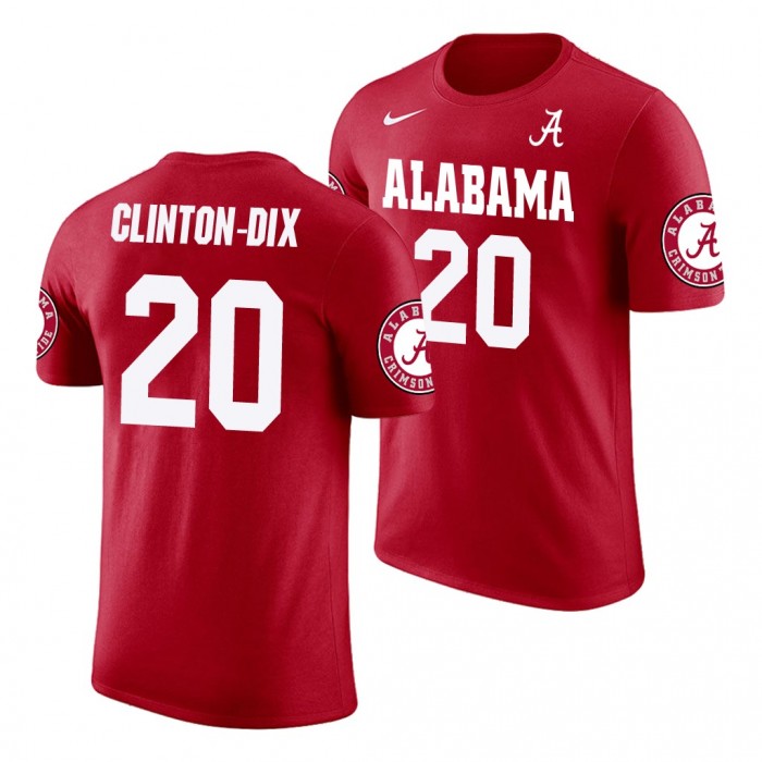 Alabama Crimson Tide Ha Ha Clinton-Dix Red Future Stars Washington Redskins Football T-Shirt