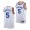 2020 NBA Draft Immanuel Quickley Knicks Year Zero Jersey White #5