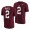 Alabama Crimson Tide Jalen Hurts Crimson College Football For Men Name & Number T-Shirt