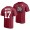 Alabama Crimson Tide Alabama Crimson Tide Jaylen Waddle Crimson 2021 Rose Bowl Champions College Football Playoff T-Shirt