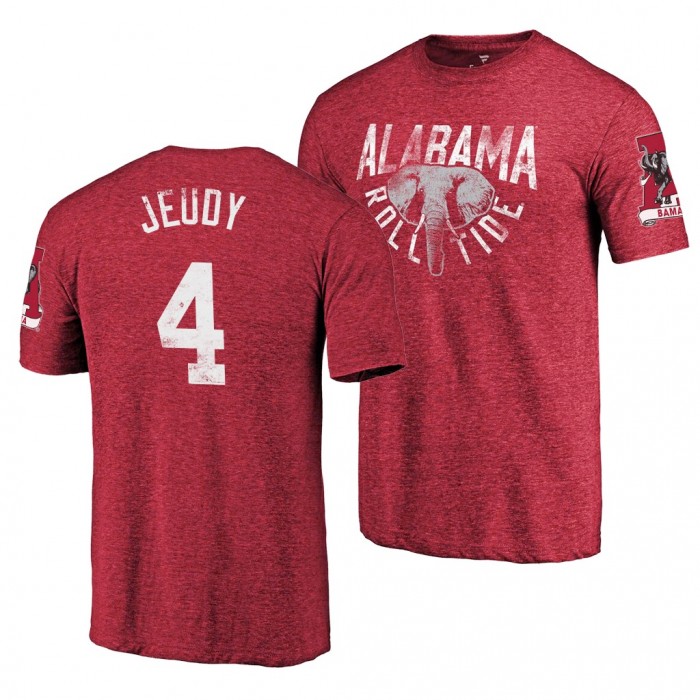 Alabama Crimson Tide Jerry Jeudy Crimson 2019 Hometown Classic T-Shirt