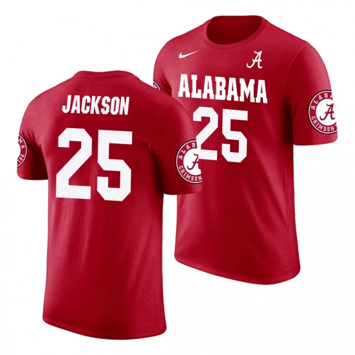 Alabama Crimson Tide Kareem Jackson Red Future Stars Houston Texans Football T-Shirt