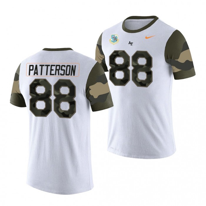 Air Force Falcons Kyle Patterson Sept.11 Attacks B-52 Jersey T-Shirt White