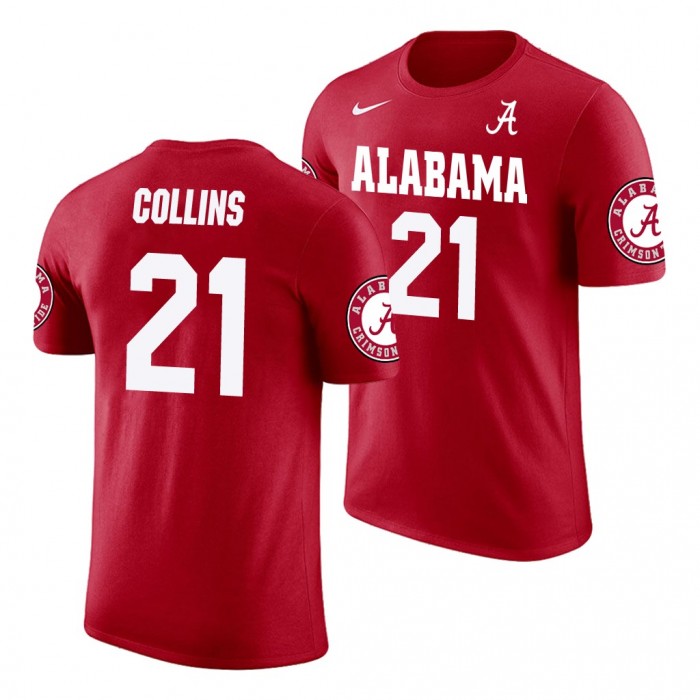 Alabama Crimson Tide Landon Collins Red Future Stars New York Giants Football T-Shirt