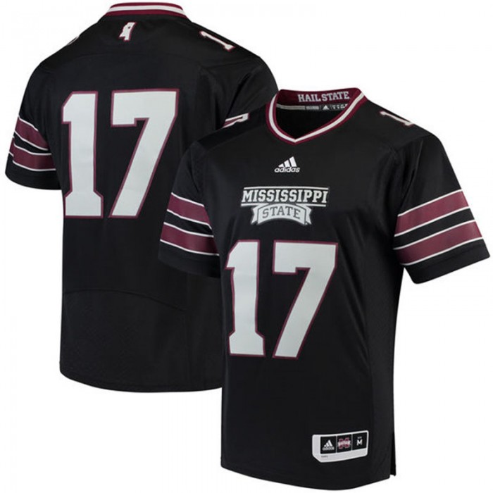 #17 Male Mississippi State Bulldogs Black NCAA 2017 Special Games Football Jersey