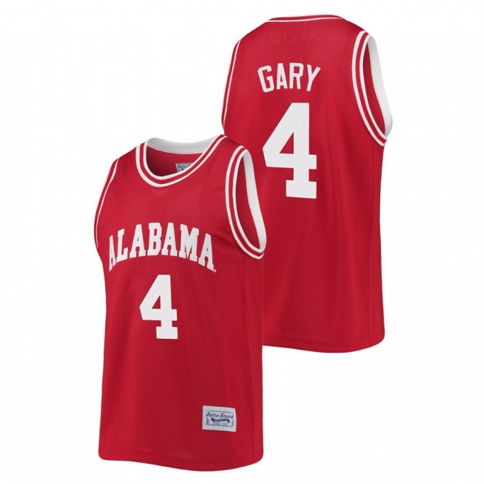 Alabama Crimson Tide Juwan Gary Crimson Commemorative Basketball Classic Jersey