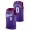2020 NBA Rising Star Nickeil Alexander-Walker Jersey Purple For Men