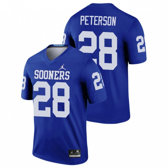 Adrian Peterson Oklahoma Sooners Blue Legend Football Jersey