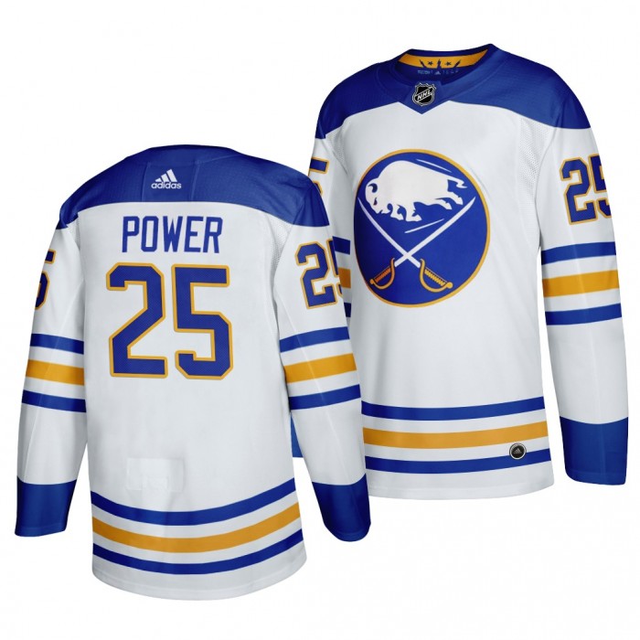 2021 NHL Draft Owen Power Sabres Jersey White