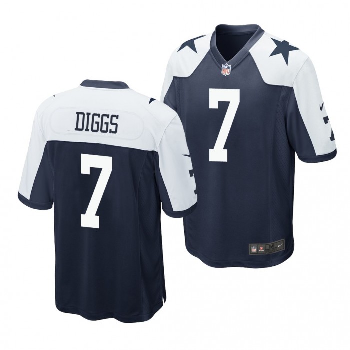 2020 NFL Draft Trevon Diggs Jersey Dallas Cowboys Navy