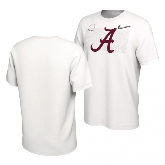 Alabama Crimson Tide White Nike College Football Playoff T-Shirt