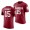 Alabama Crimson Tide Xavier McKinney Crimson 2019 Name And Number NCAA Football T-Shirt