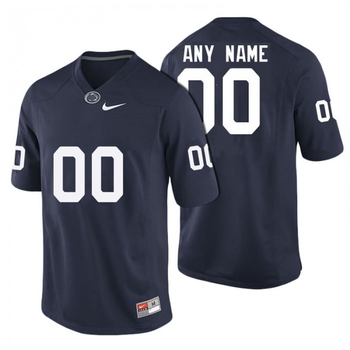 Male Penn State Nittany Lions Black Customized Premier Jersey