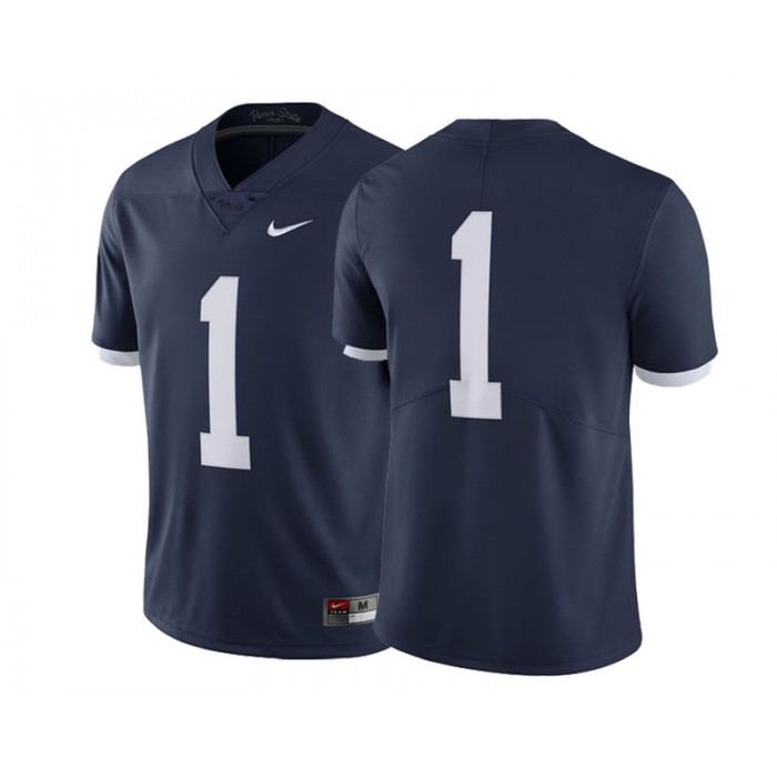 #1 Male Penn State Nittany Lions Navy College Football Throwback Jersey