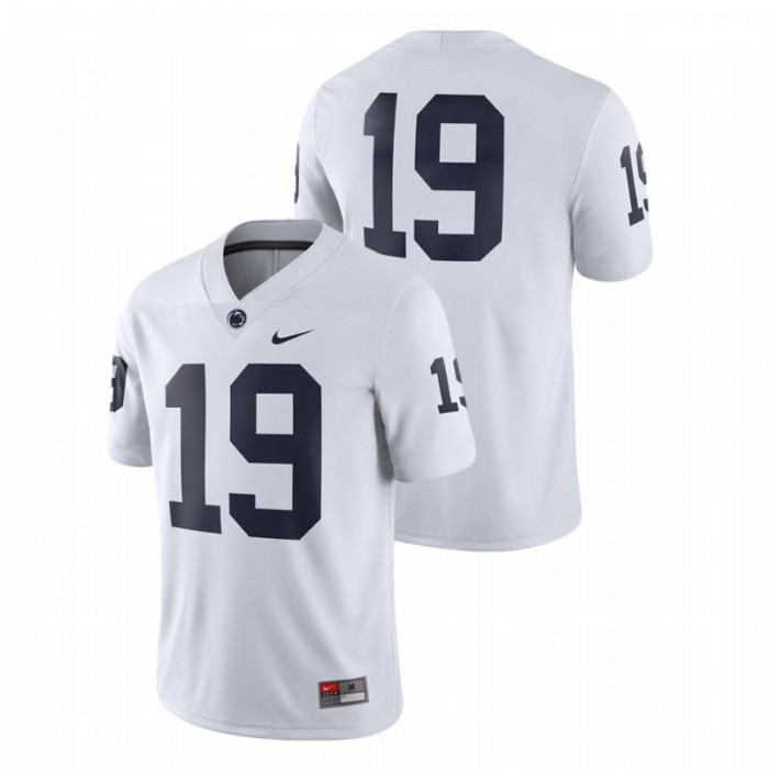 Men's Penn State Nittany Lions White Game Football Jersey