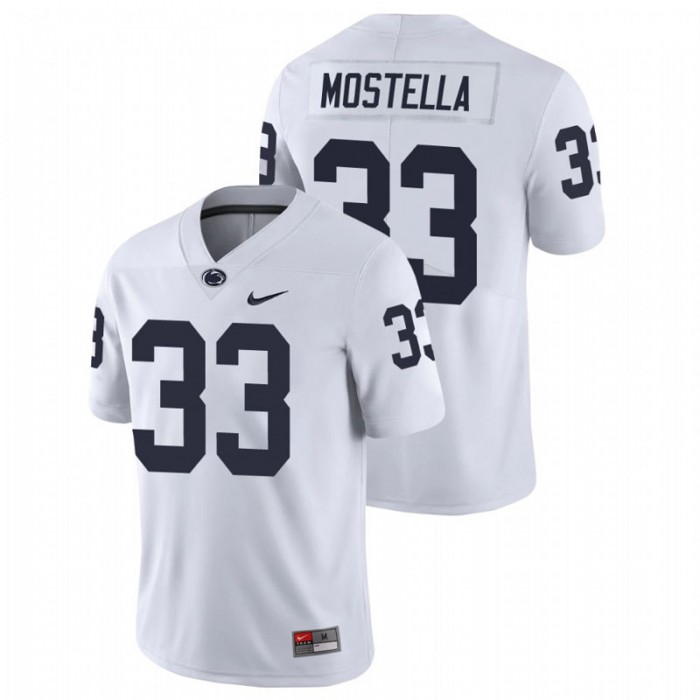 Bryce Mostella Penn State Nittany Lions Limited White College Football Jersey