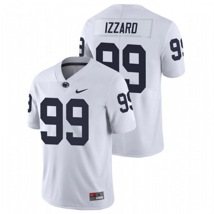 Coziah Izzard Penn State Nittany Lions Limited White College Football Jersey