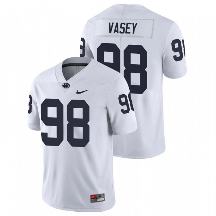 Dan Vasey Penn State Nittany Lions Limited White College Football Jersey
