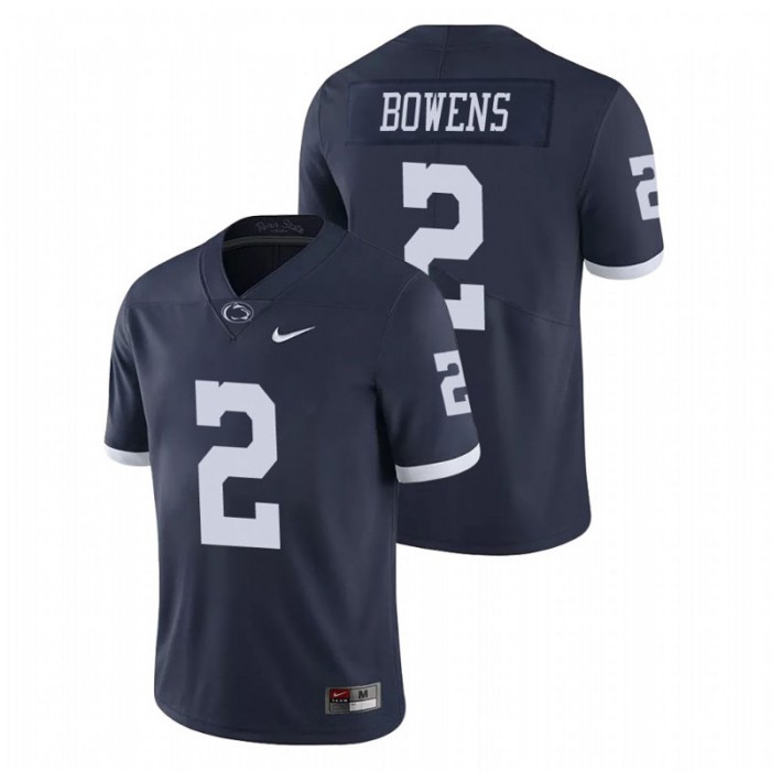 Micah Bowens Penn State Nittany Lions Limited Navy College Football Jersey