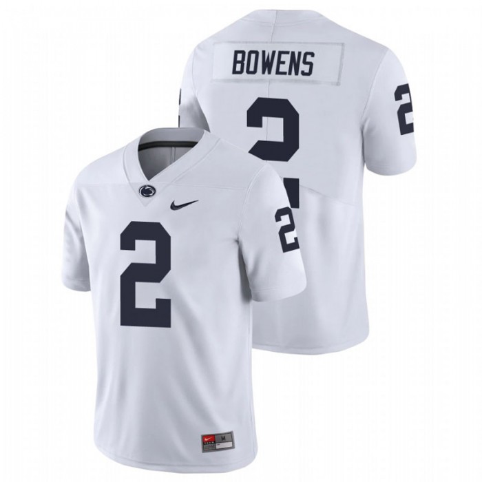 Micah Bowens Penn State Nittany Lions Limited White College Football Jersey