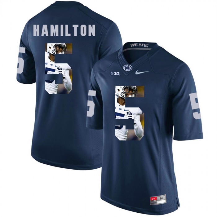 Penn State Nittany Lions Football Navy College DaeSean Hamilton Jersey