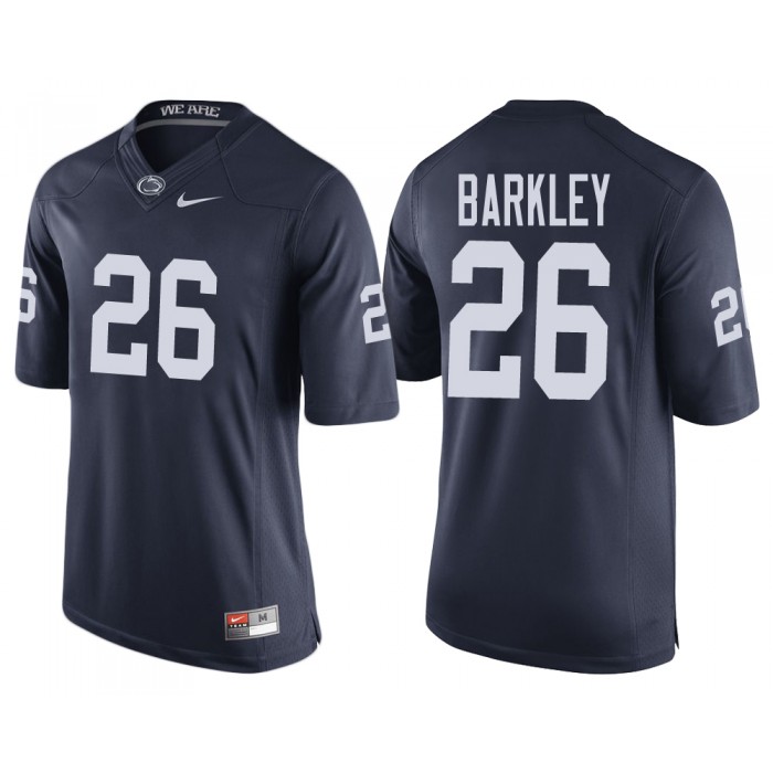 Saquon Barkley Penn State Nittany Lions Navy Ncaa College Football 2017 Special Game Jersey