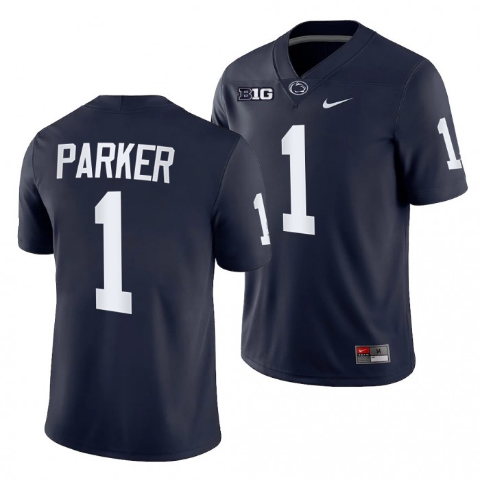 Tomarrion Parker Penn State Nittany Lions College Football Navy 2022 Committed 1 Jersey Men