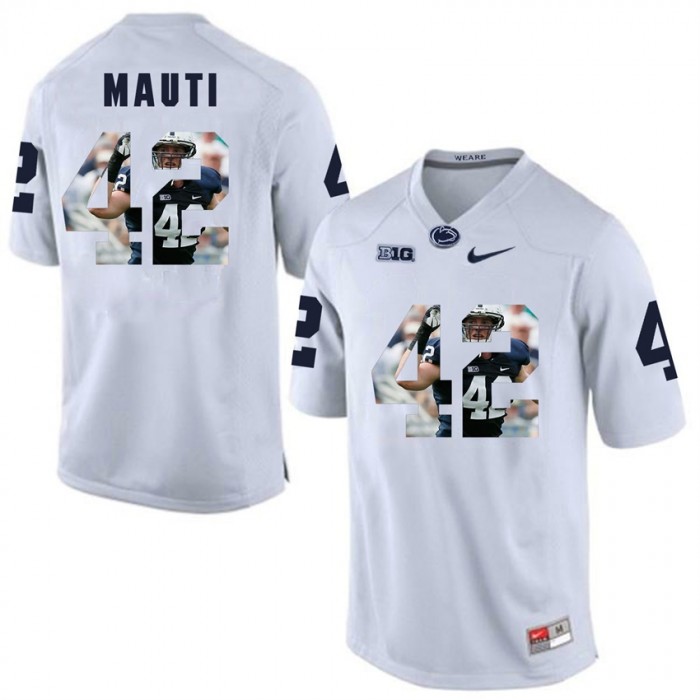 Penn State Nittany Lions Football White College Michael Mauti Jersey