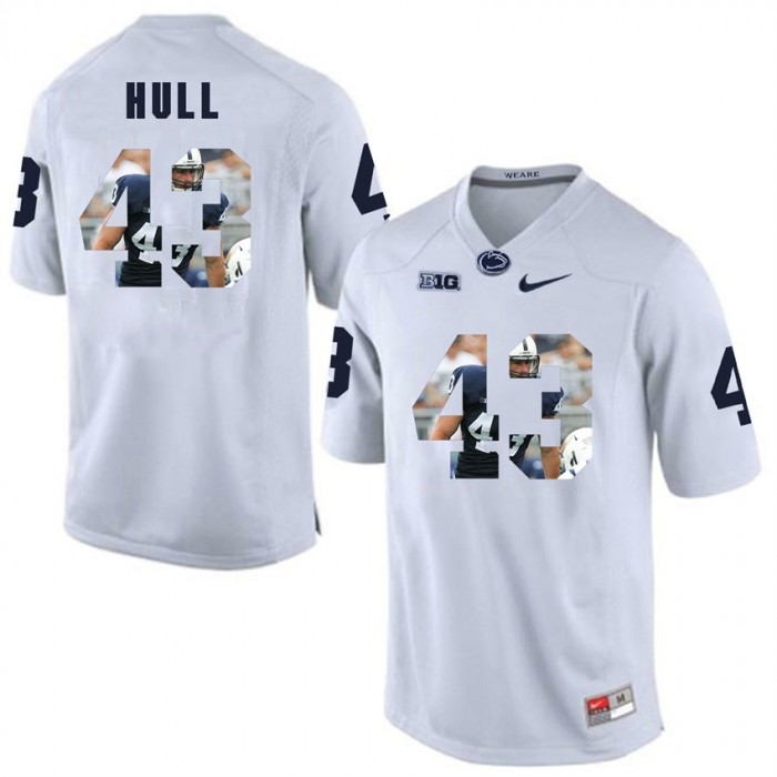 Penn State Nittany Lions Football White College Mike Hull Jersey