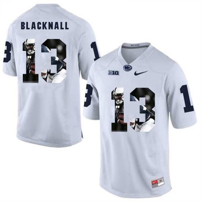 Penn State Nittany Lions Football White College Saeed Blacknall Jersey