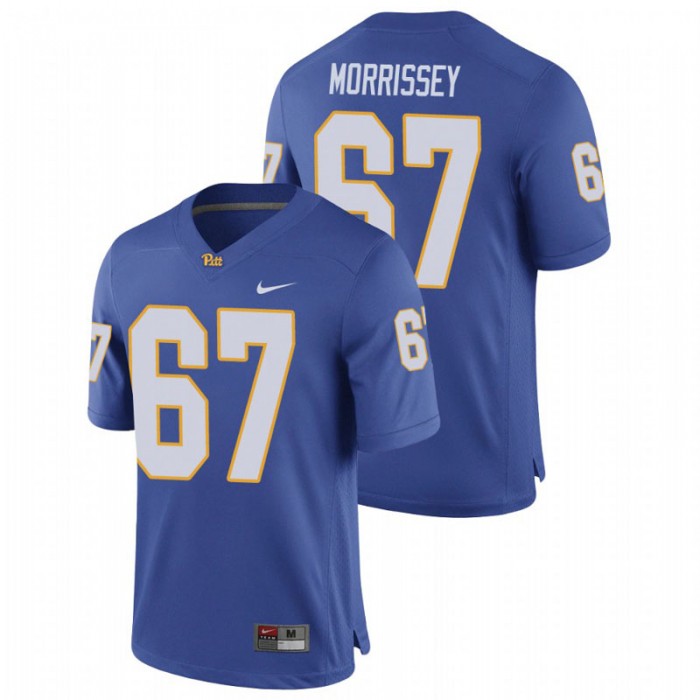 Pitt Panthers Jimmy Morrissey Game Football Jersey For Men Royal