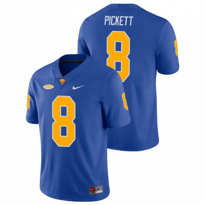 Pitt Panthers Kenny Pickett College Football Game Jersey For Men Royal