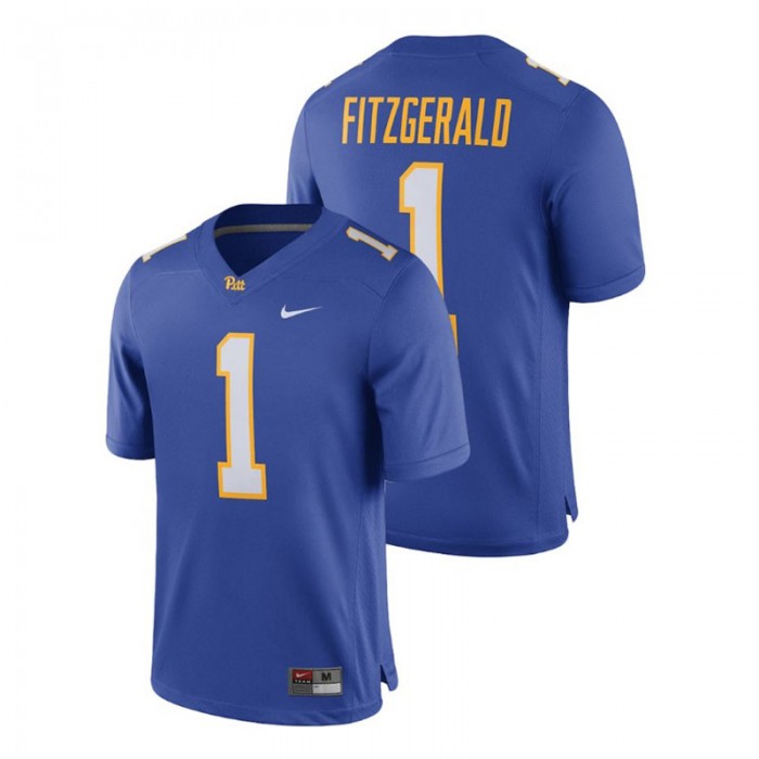 Larry Fitzgerald For Men Pittsburgh Panthers Royal Alumni Football Game Player Jersey