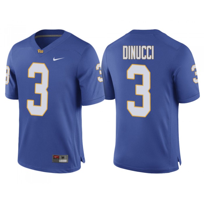 Ben Dinucci Pittsburgh Panthers Royal Ncaa College Football 2017 Special Game Jersey