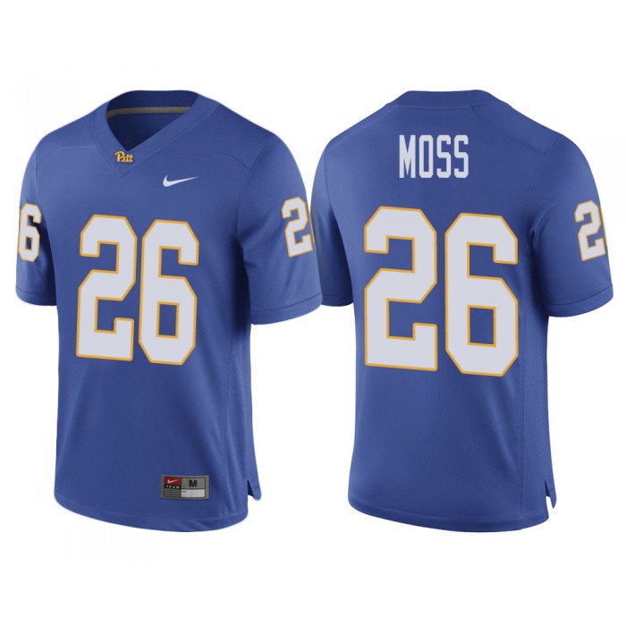 Chawntez Moss Pittsburgh Panthers Royal Ncaa College Football 2017 Special Game Jersey