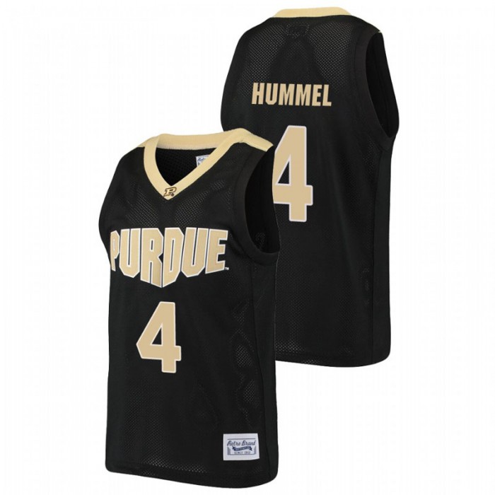 Purdue Boilermakers Alumni Robbie Hummel Basketball Jersey Black For Men