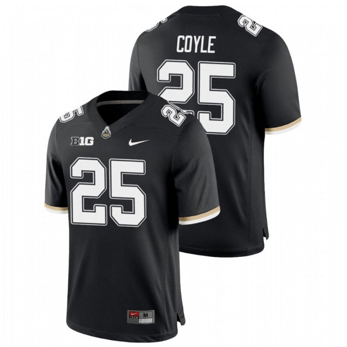 Tyler Coyle Purdue Boilermakers College Football Black Game Jersey