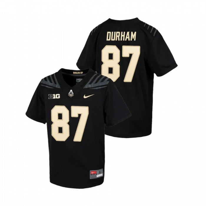 Purdue Boilermakers Payne Durham Untouchable Football Jersey Youth Black