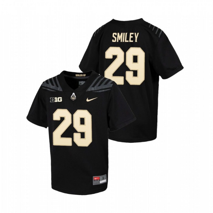 Purdue Boilermakers Simeon Smiley Untouchable Football Jersey Youth Black