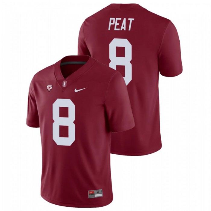 Nathaniel Peat Stanford Cardinal College Football Game Cardinal Jersey For Men