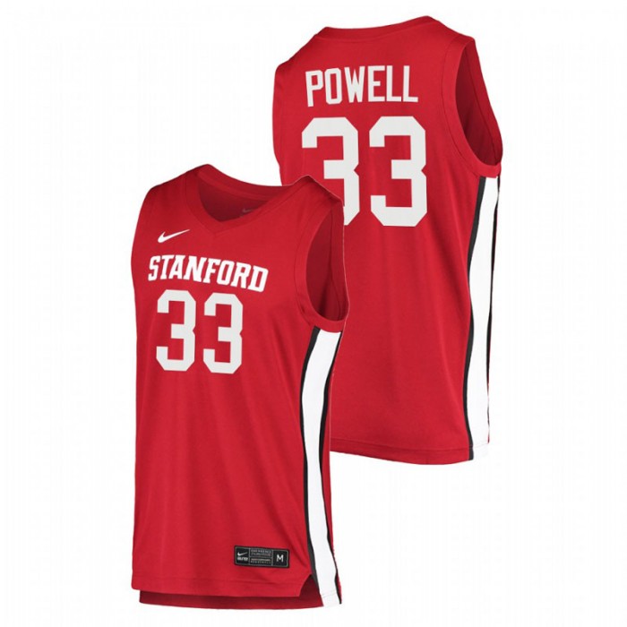 Stanford Cardinal College Basketball Dwight Powell Jersey Red Men