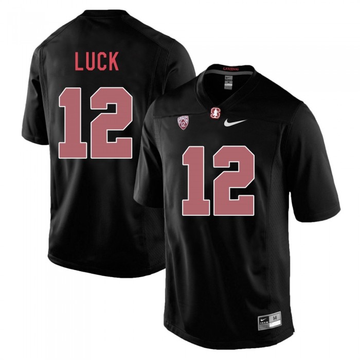 Stanford Cardinal Andrew Luck Blackout College Football Jersey
