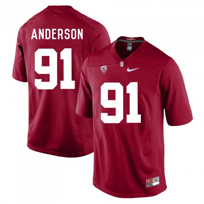 Stanford Cardinal Henry Anderson Cardinal College Football Jersey