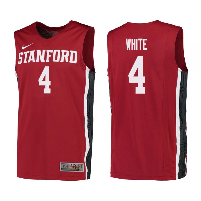 Isaac White Cardinal College Basketball Stanford Cardinal Jersey